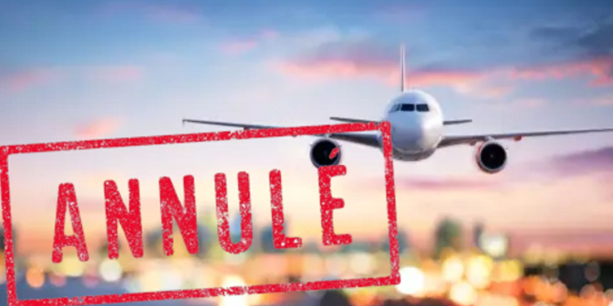 You are currently viewing Annulation de vols…